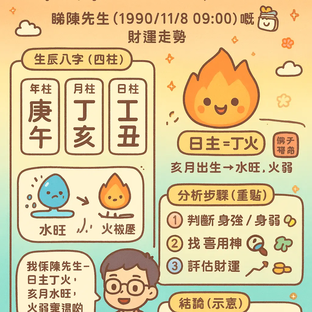 子平八字 - 八字排盤