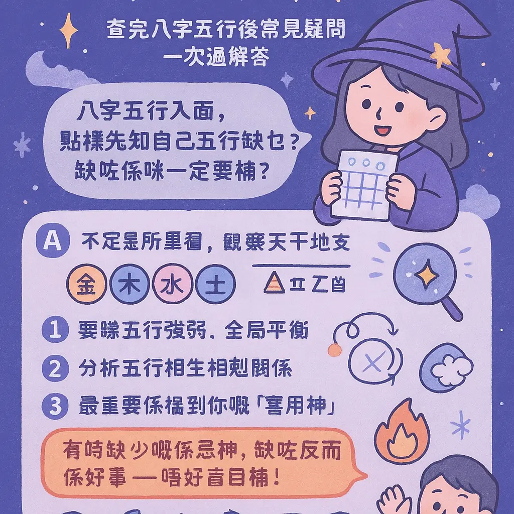 五行查詢 - 黃曆