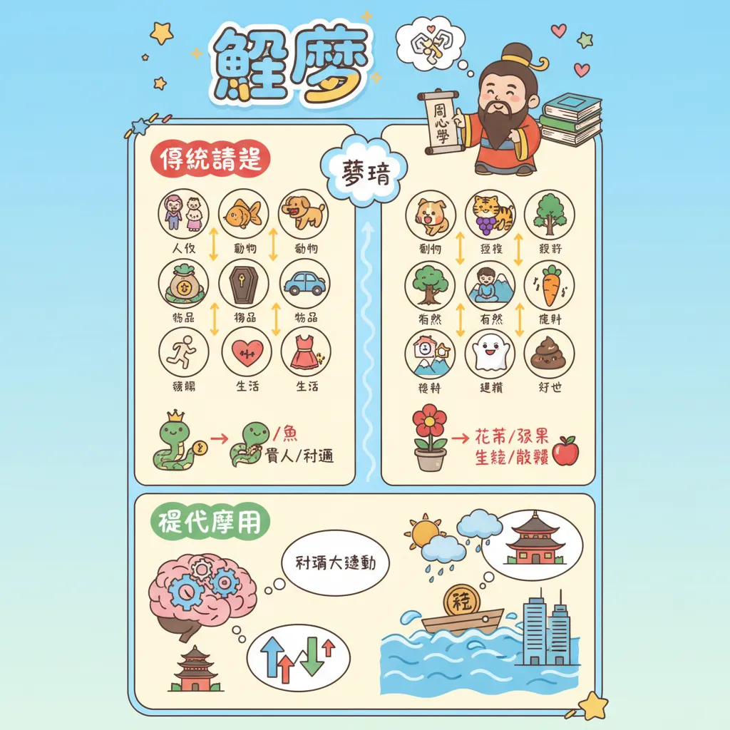 傳統解夢體系與夢境符號解析