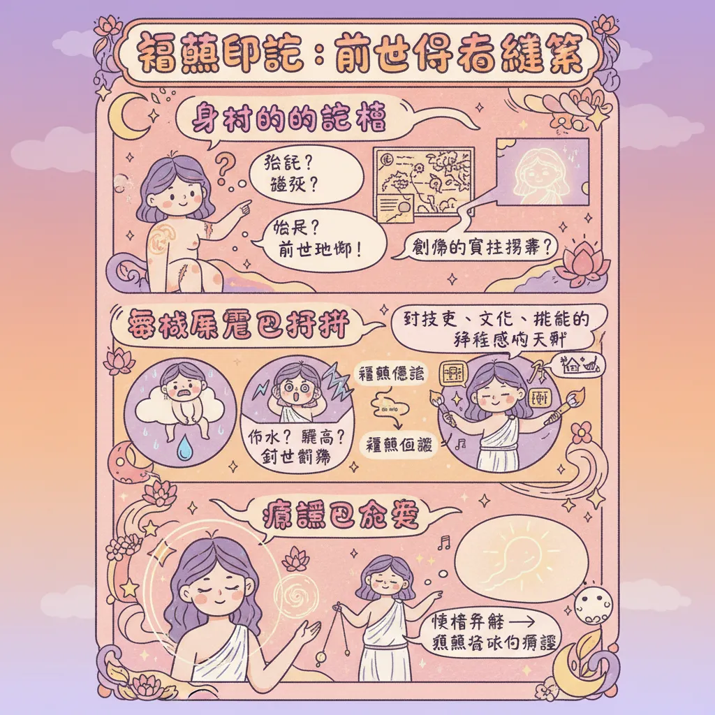 靈魂印記、身體徵兆與前世關聯