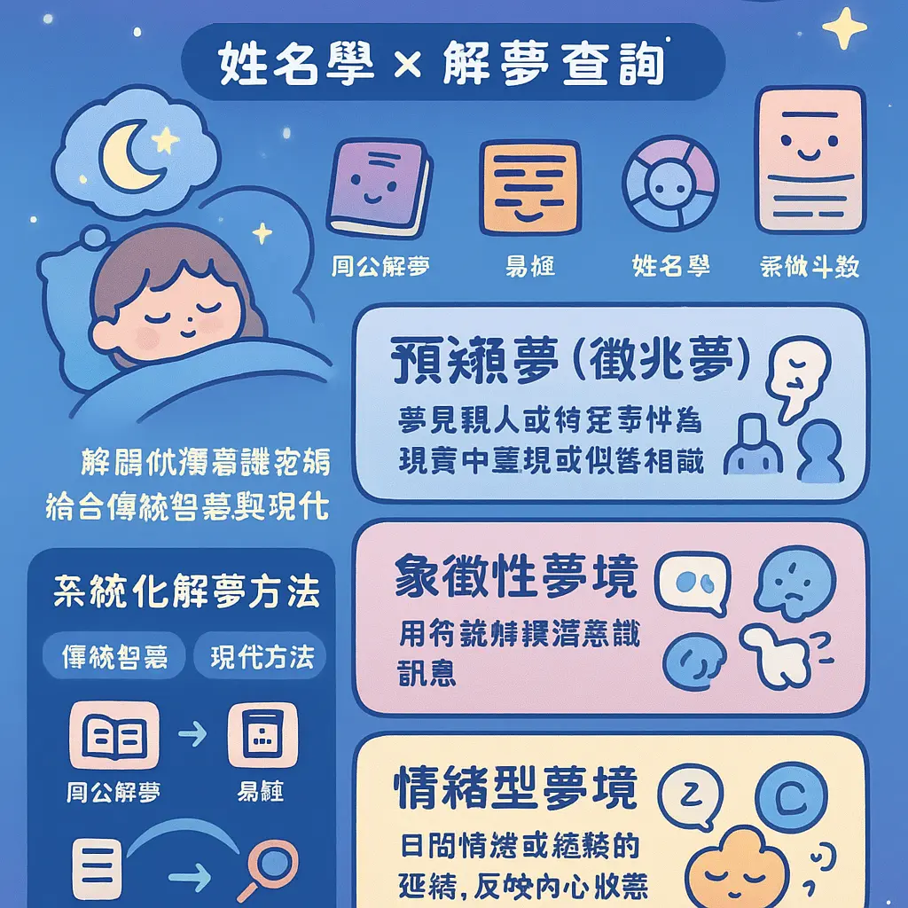解夢查詢 - 姓名學